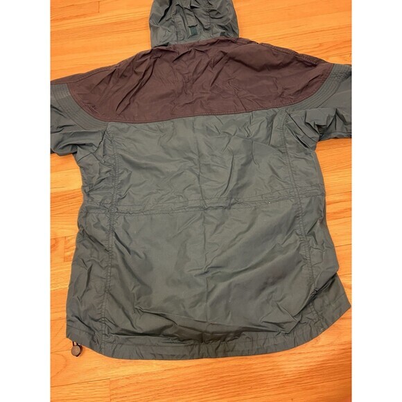 Vintage‎ Columbia Jacket Womens Medium Green Windbreaker Full Zip - Picture 8 of 8